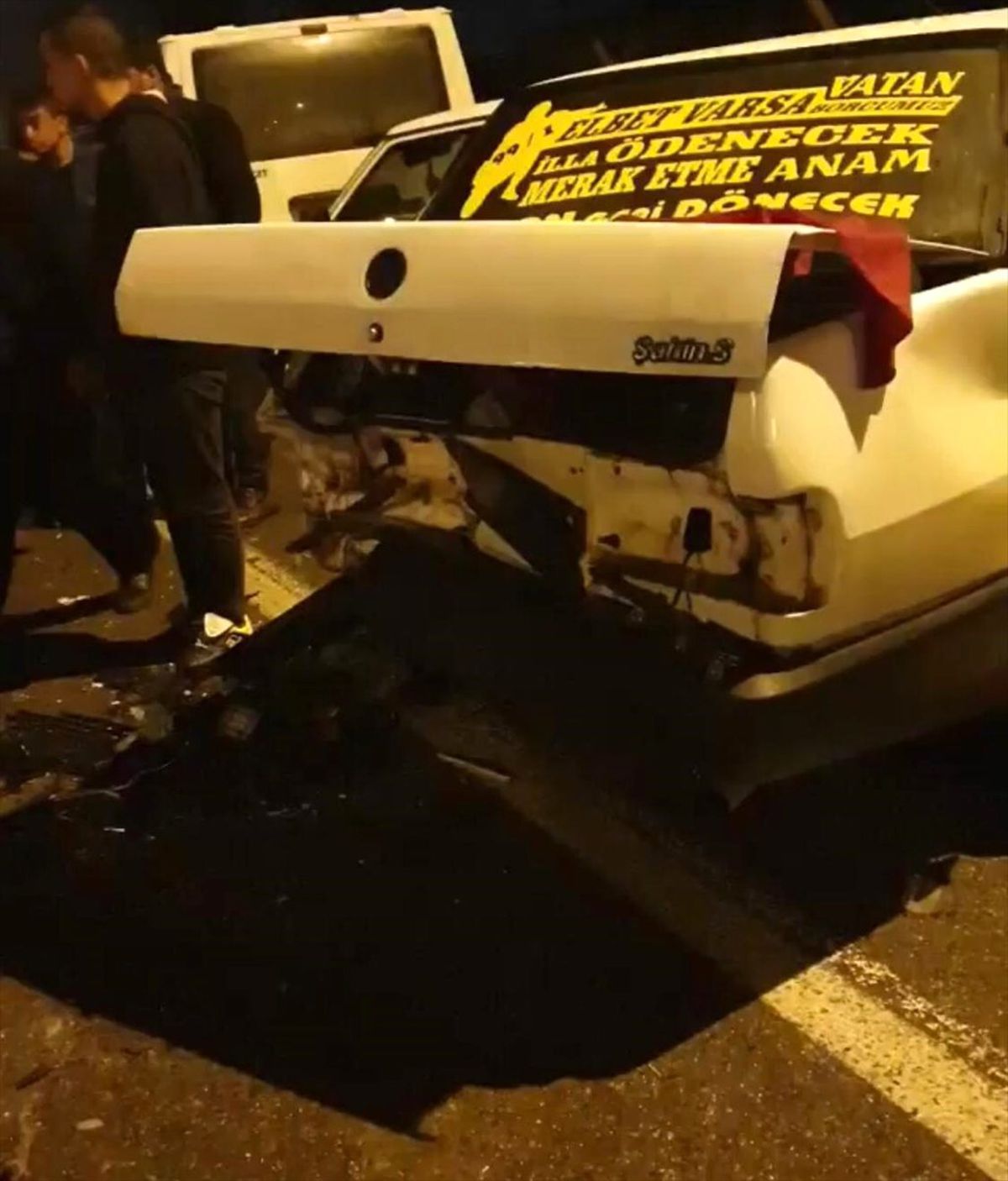 Asker Uğurlama Konvoyunda Trafik Kazası: 4 Yaralı
