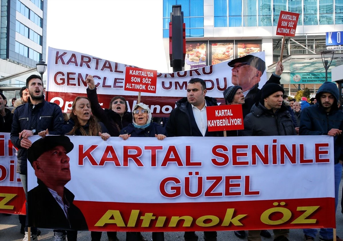 CHP Önünde Aday Protestosu