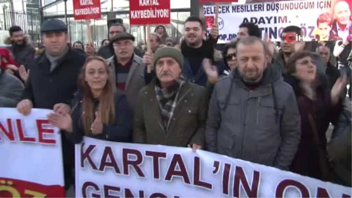 CHP Önünde Partililerden Aday Protestosu