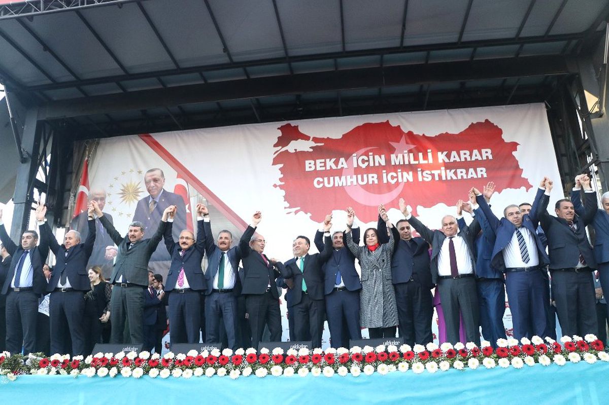 Cumhur İttifakının Mersin Adayları Tanıtıldı