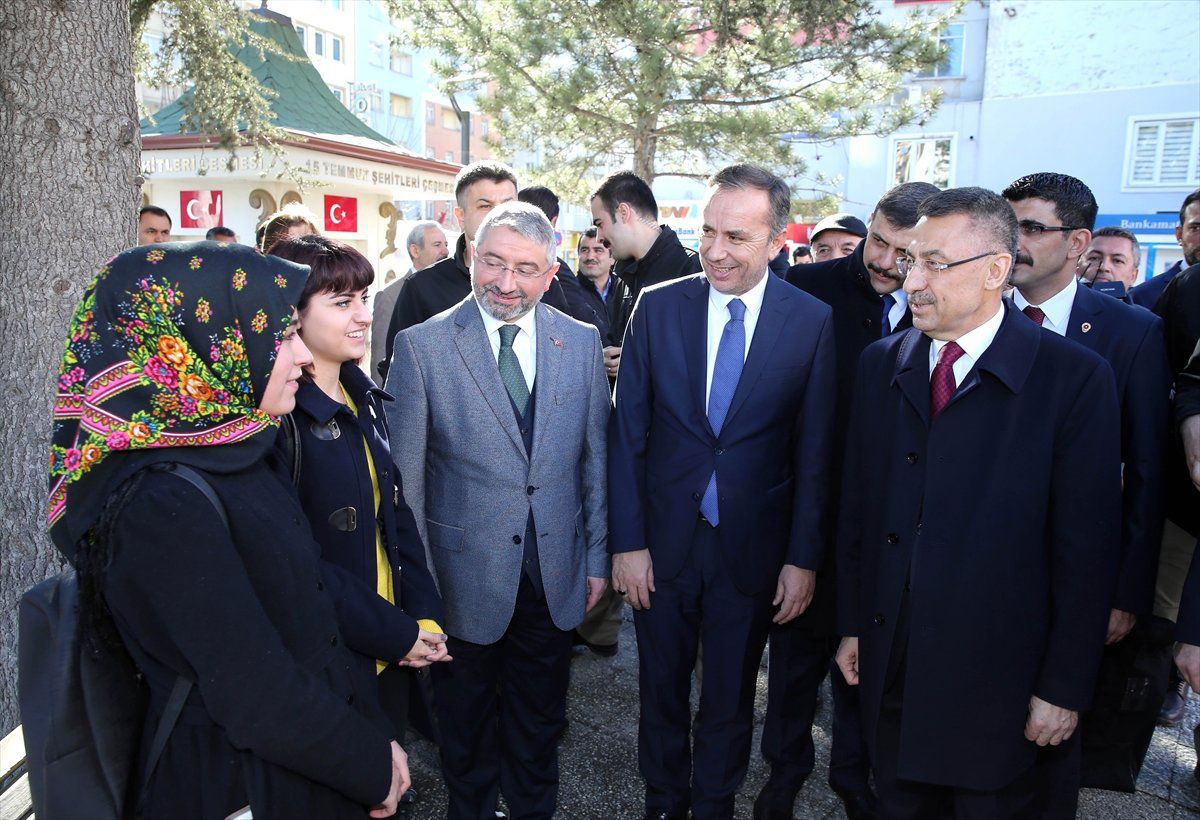 Cumhurbaşkanı Yardımcısı Oktay, Çorum\'da