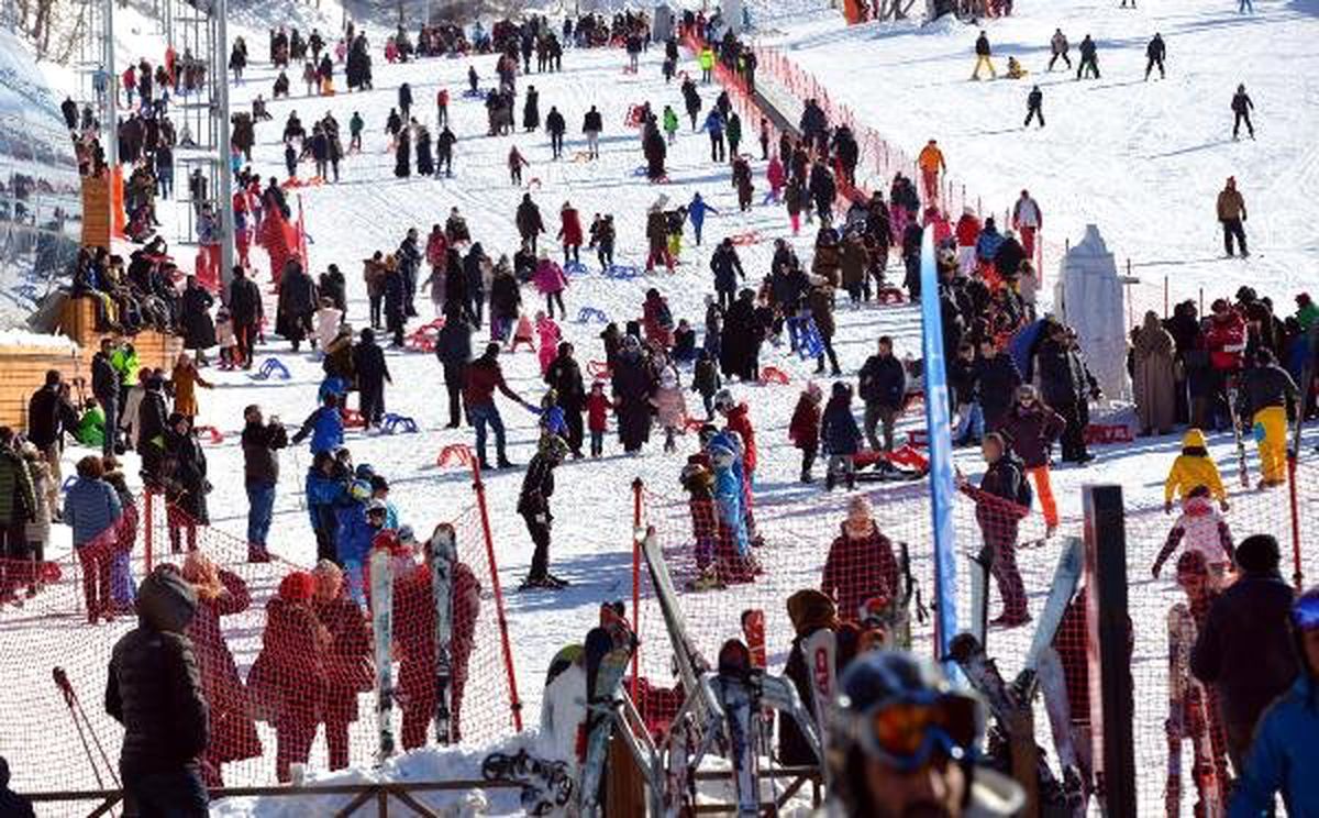 Öğrenciler, Palandöken\'de Stres Attı