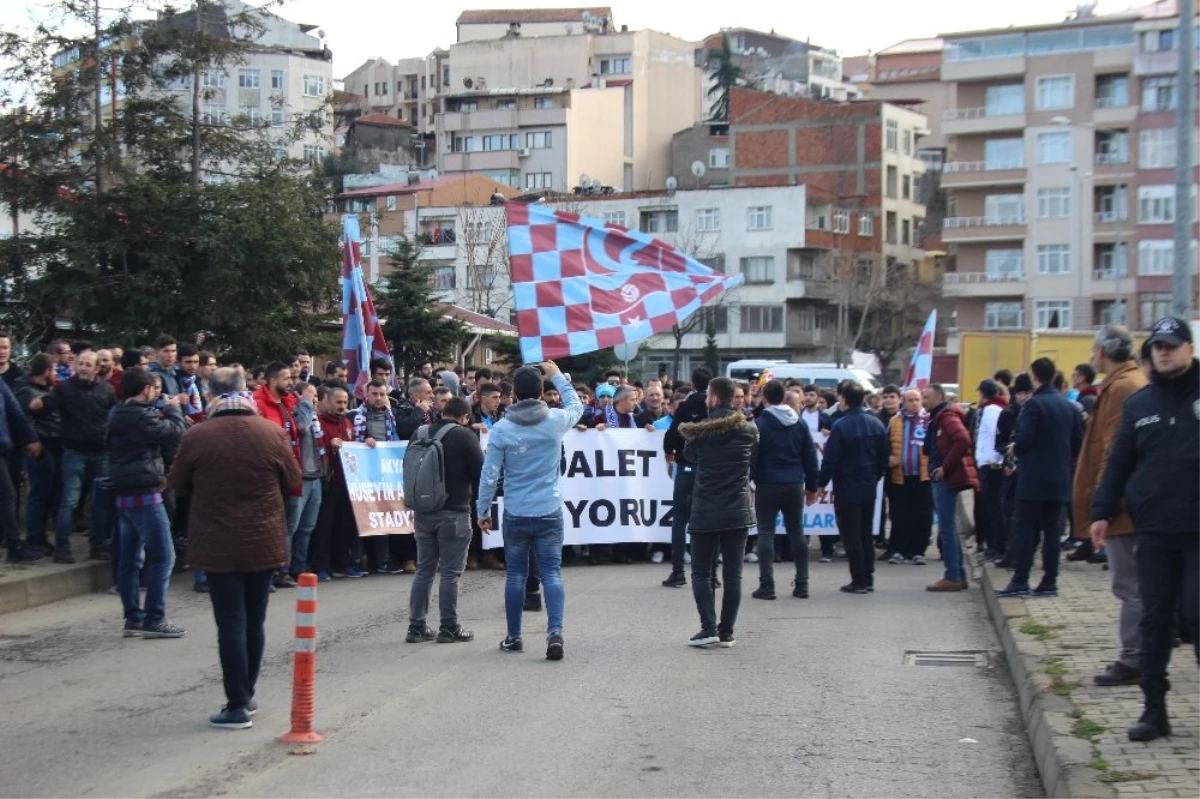 Trabzon\'da Tff Protestosu