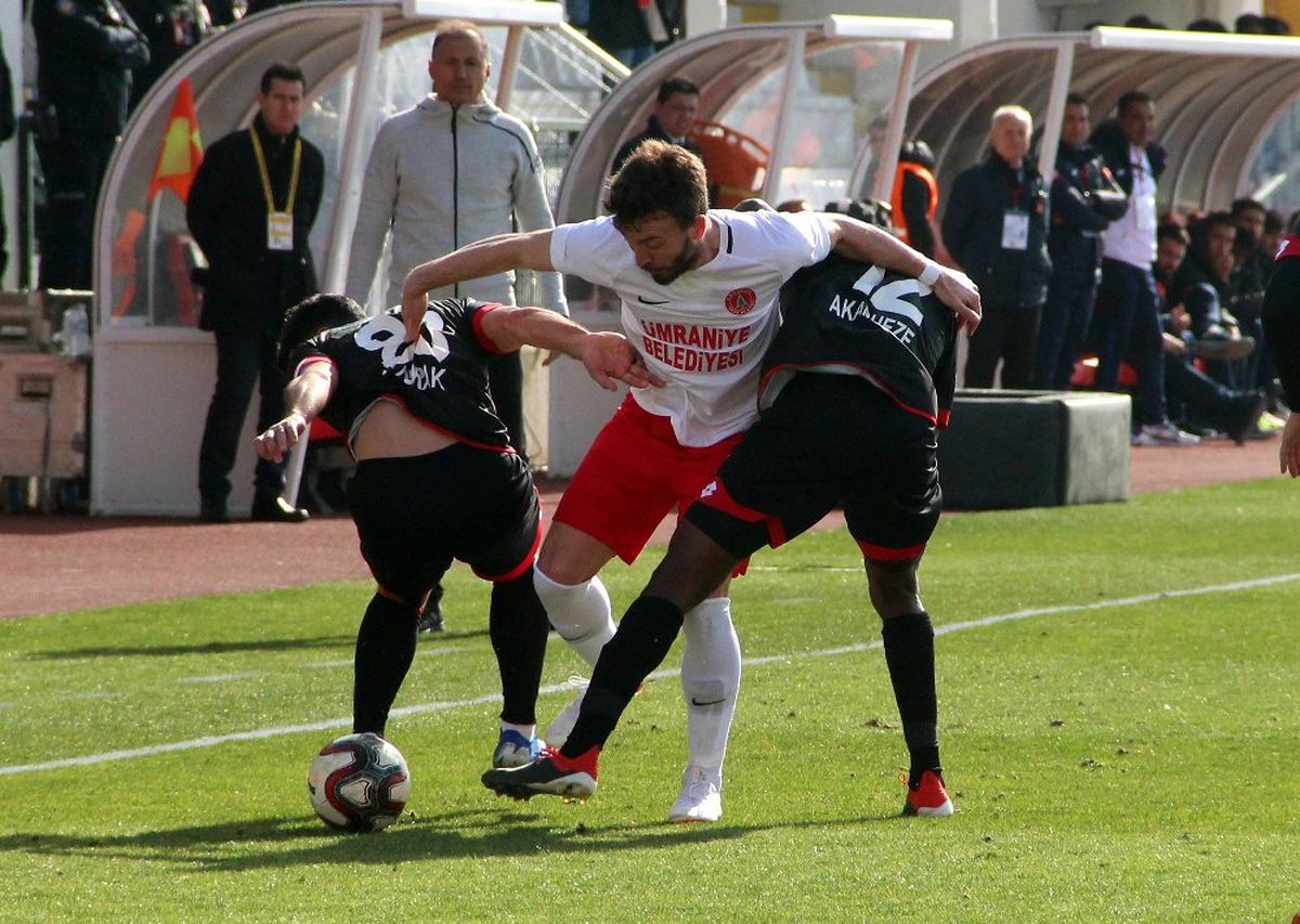 Ümraniyespor Tek Golle Kazandı