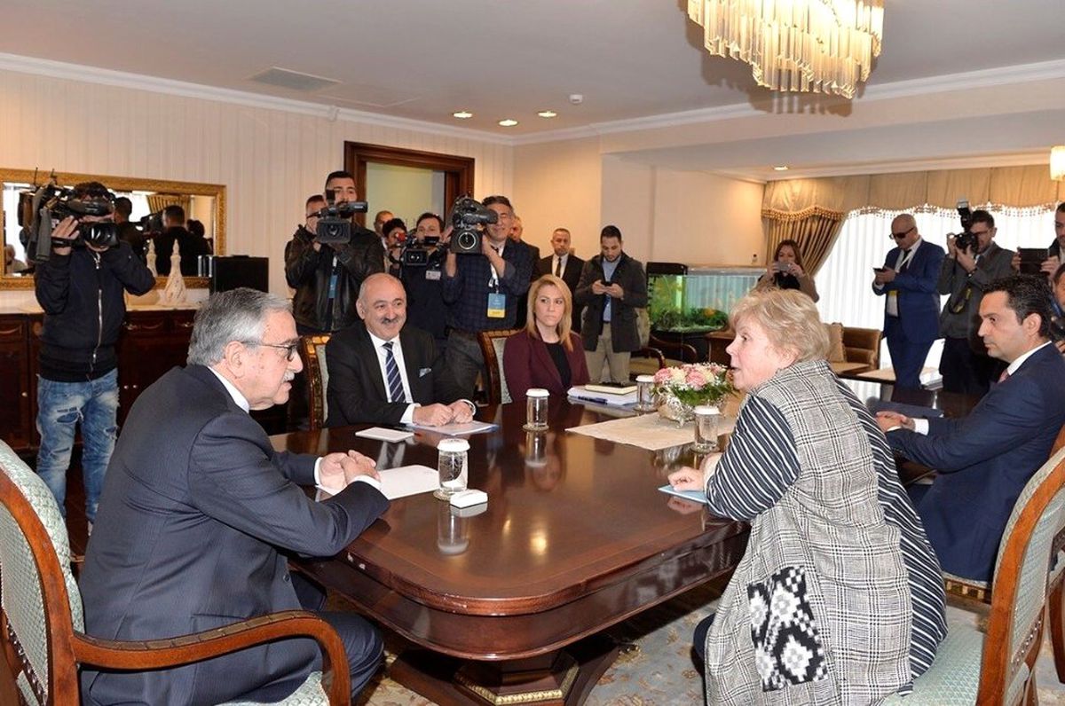 Akıncı BM Özel Danışmanı Lute\'yi Kabul Etti