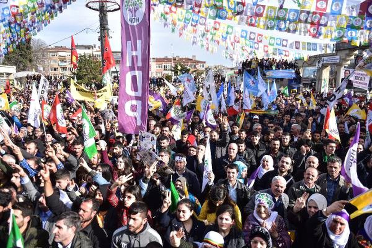 Bakırköy\'de Hdp Mitingi