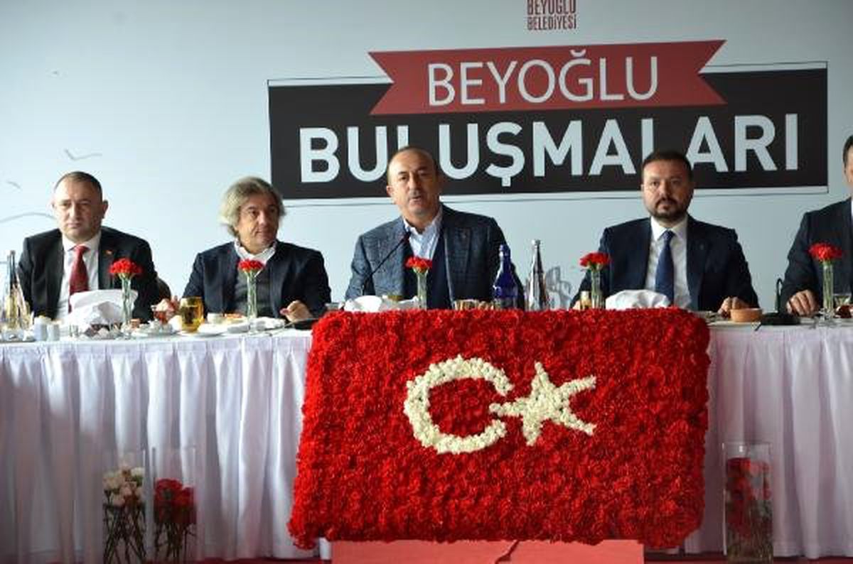 Dışişleri Bakanı Çavuşoğlu "Beyoğlu Buluşmaları"Nda Konuştu (1)