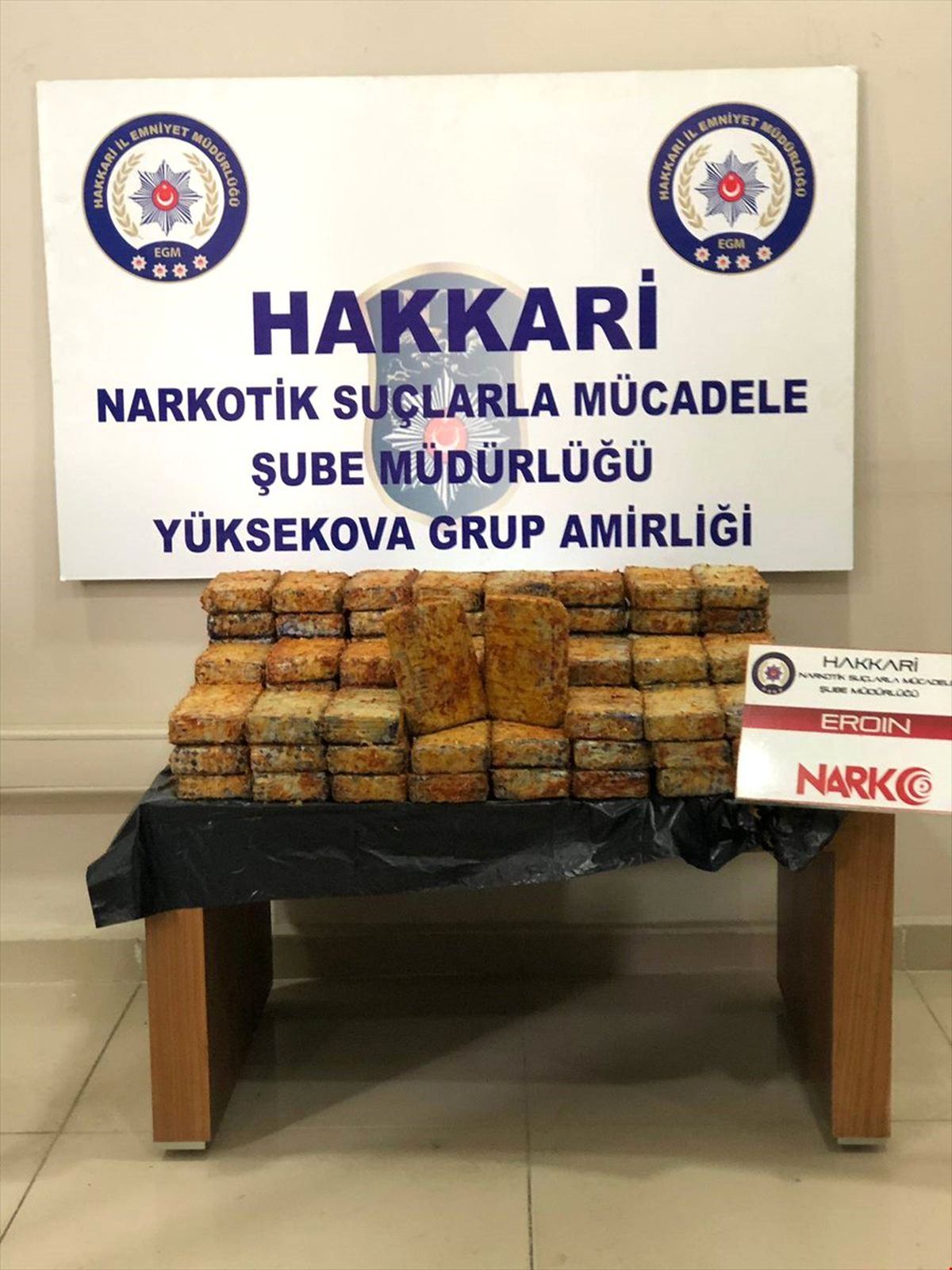 Hakkari\'de Uyuşturucu Operasyonu