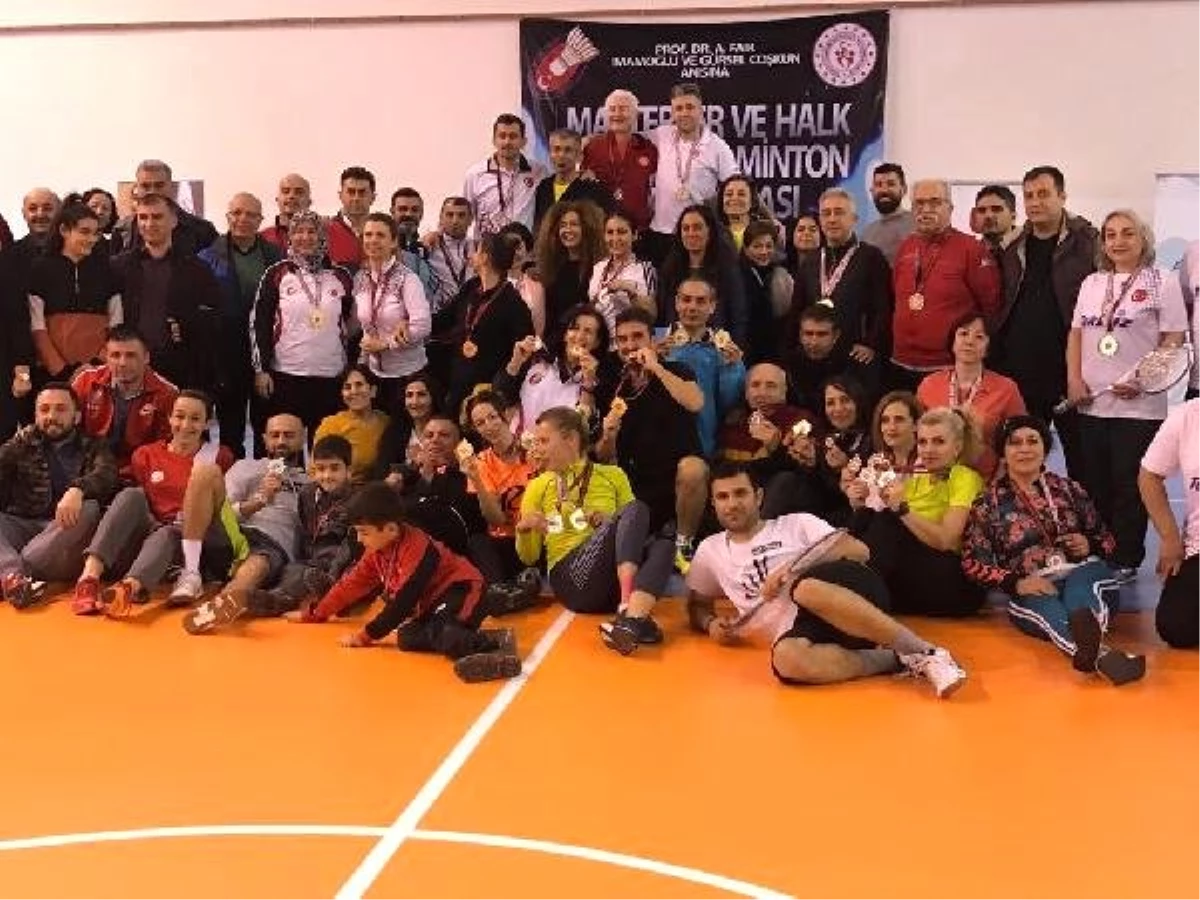 Türkiye Masterler ve Halk Badminton Şampiyonası Sona Erdi