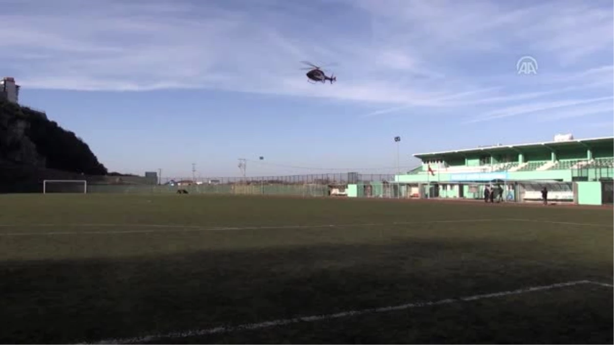 Ambulans Helikopter Kalçası Kırılan Hasta İçin Havalandı