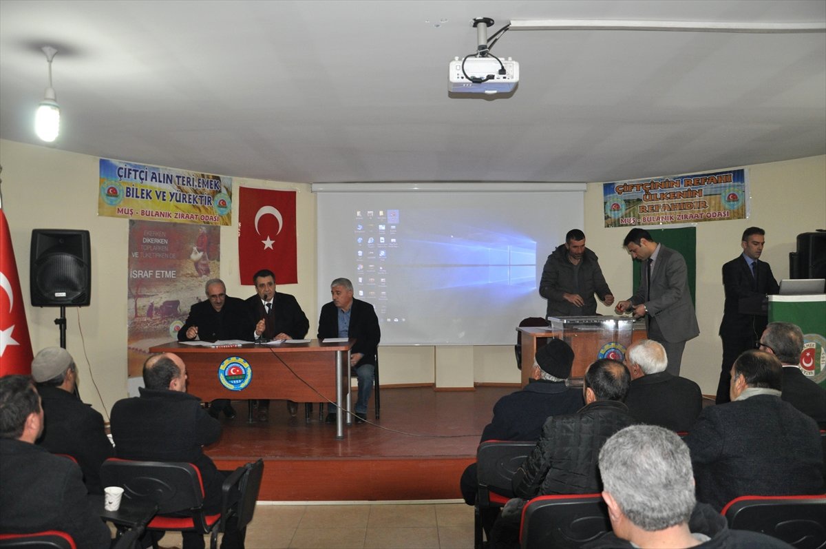 Bulanık\'ta Ziraat Odası Başkanlığı Seçimi