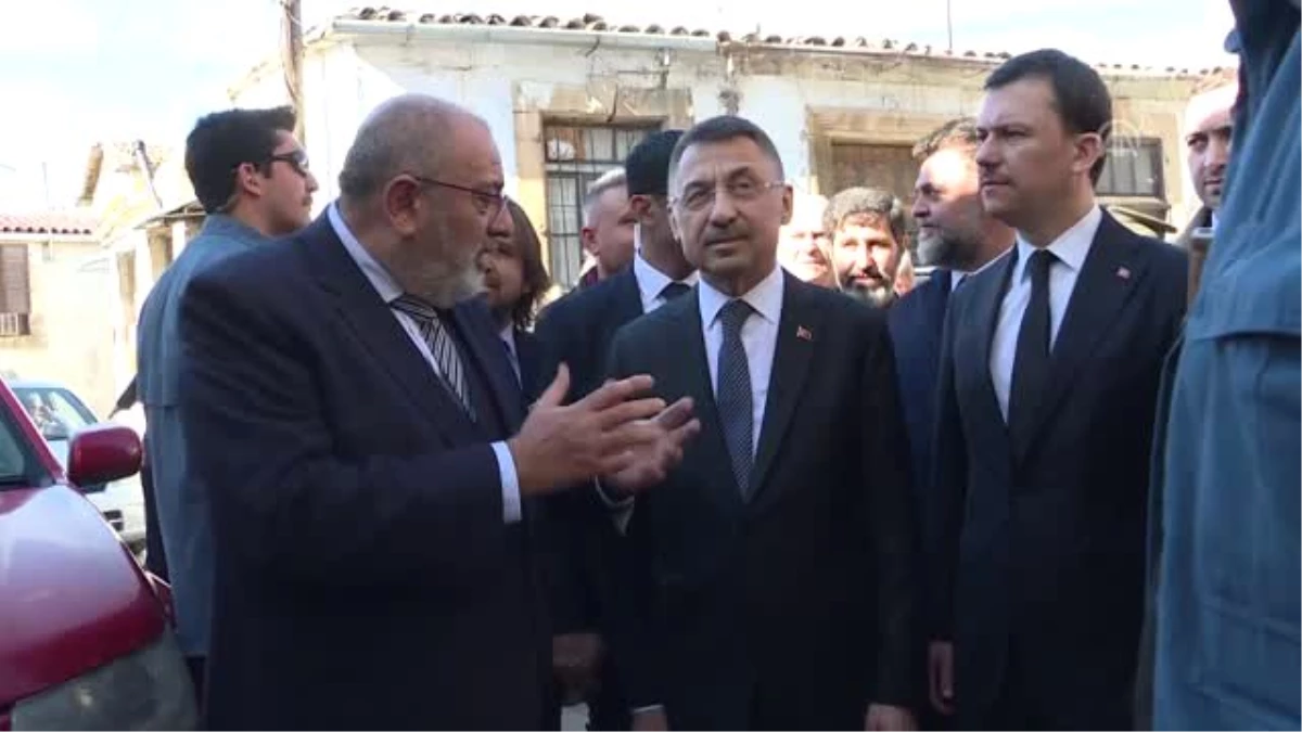 Cumhurbaşkanı Yardımcısı Fuat Oktay, Alparslan Türkeş\'in Doğduğu Evi Ziyaret Etti - Lefkoşa