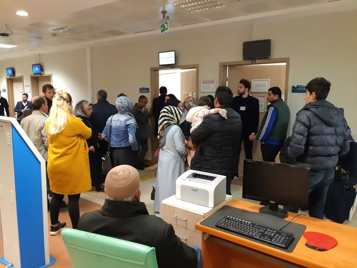 Hastaneden Memur ve Öğrencilere Destek