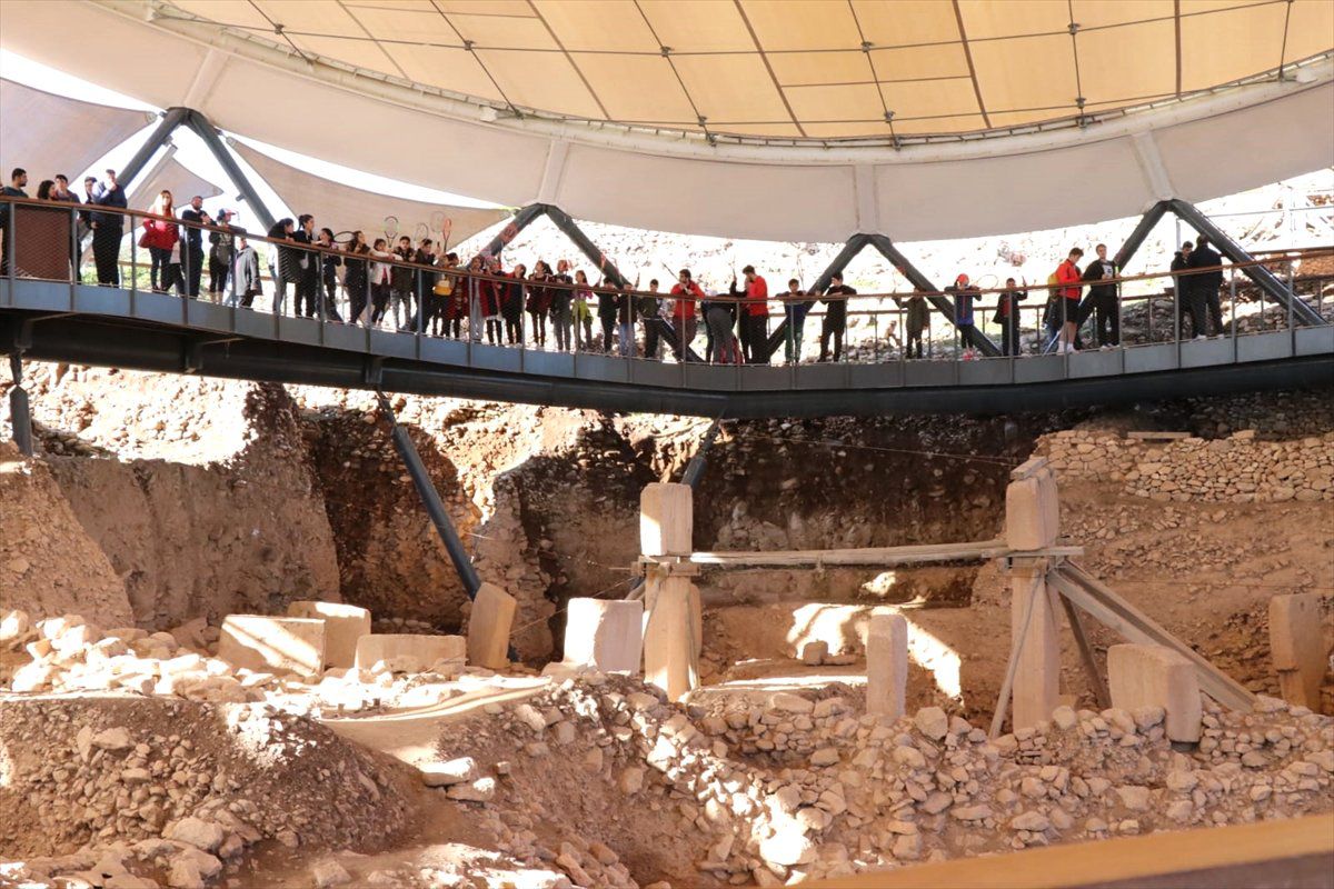 Tenisçiler Göbeklitepe\'yi Gezdi
