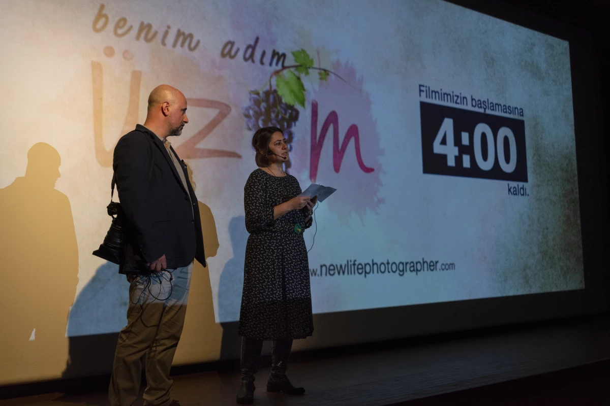 \'Benim Adım Üzüm\' filminin galası İzmir Sanat Kültür Merkezinde Yapıldı