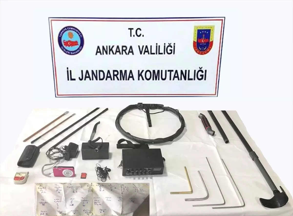 Jandarmadan Tarihi Eser Kaçakçılarına Operasyon