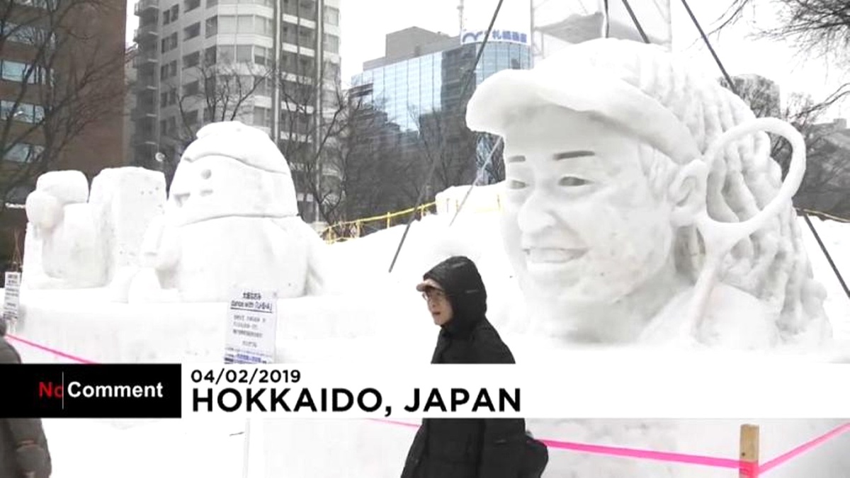 Japonya\'daki Sapporo Kar Festivali\'nden Muhteşem Görüntüler