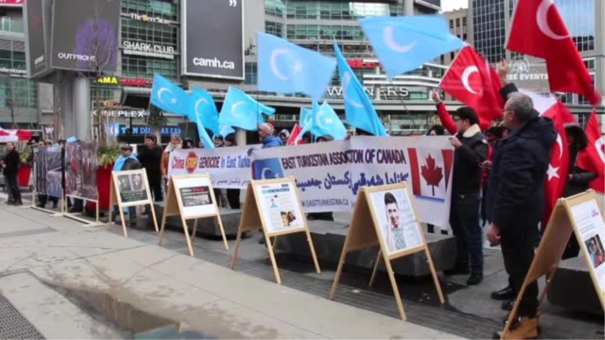 Kanada\'da Doğu Türkistan Protestosu - Toronto