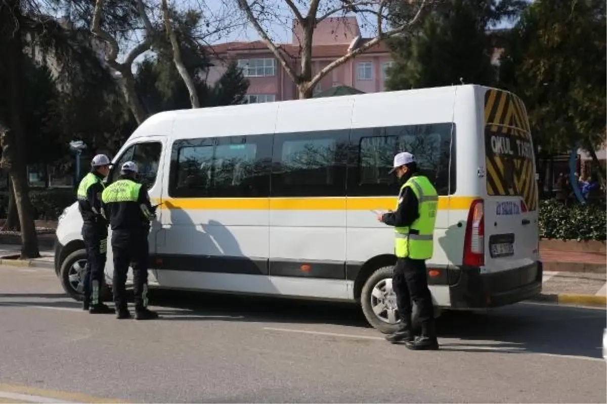 Öğrenci Servis Araçlarına Ceza Yağdı