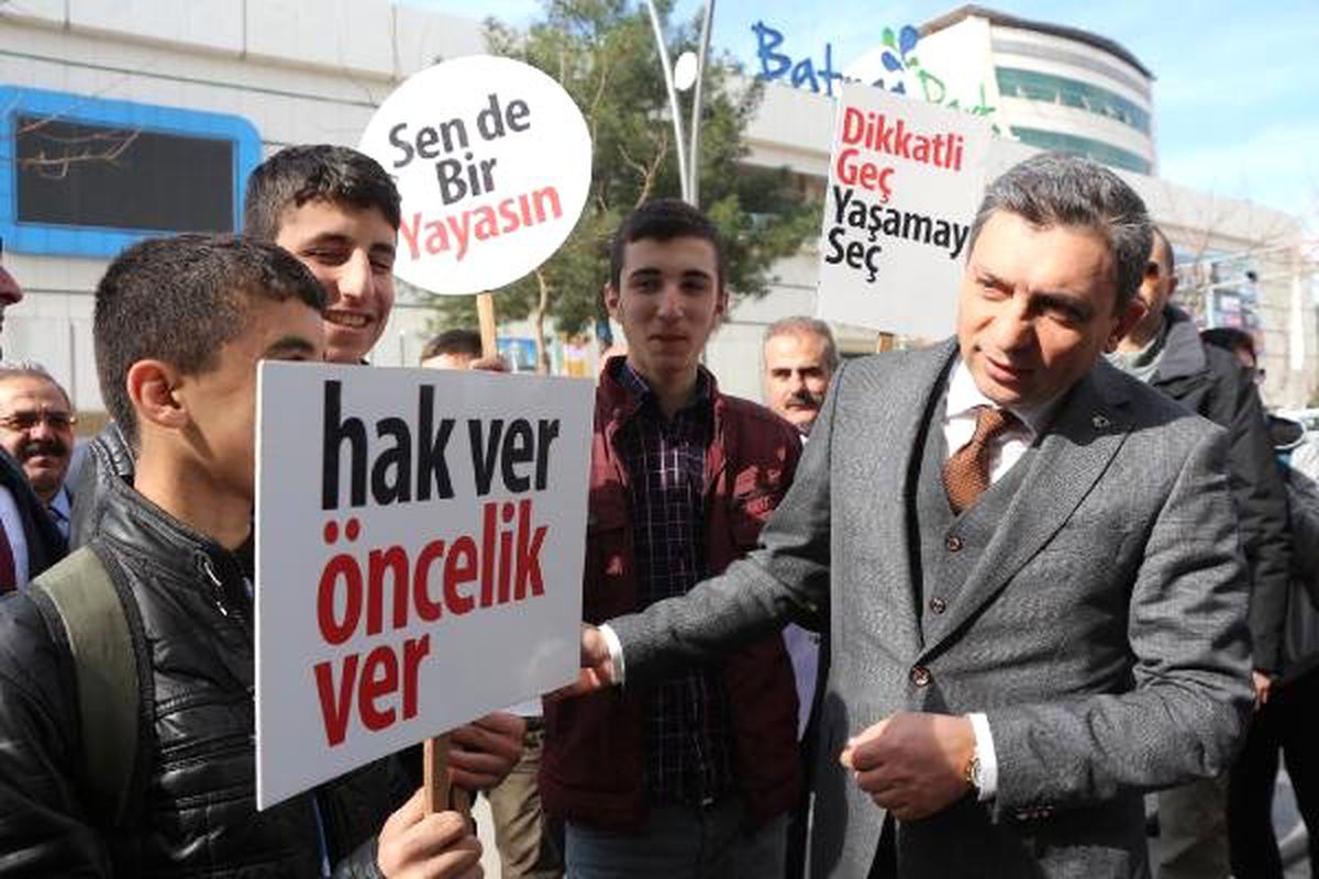 Batman\'da \'Öncelik Hayatın, Öncelik Yayanın\' Etkinliği