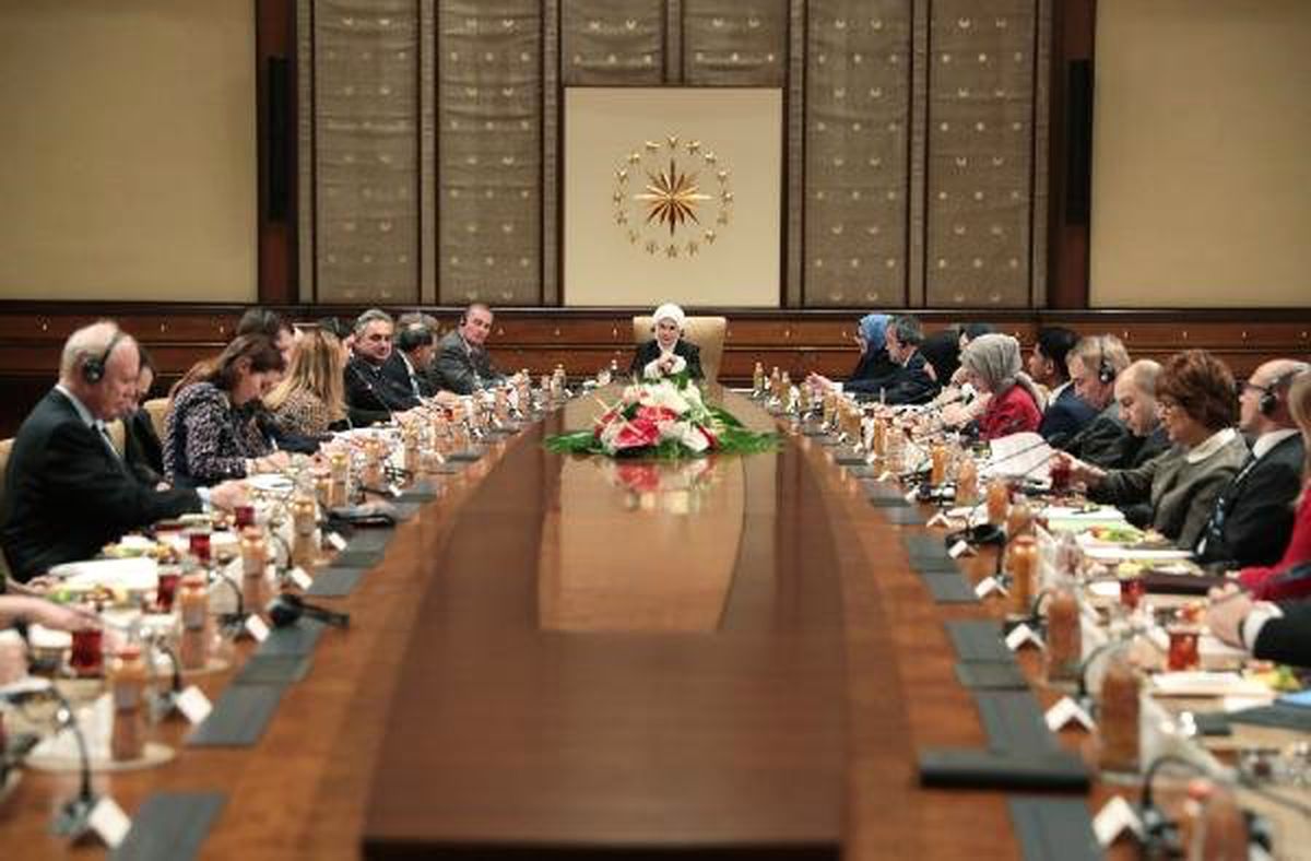 Emine Erdoğan ABD Delegasyonu\'nu Kabul Etti