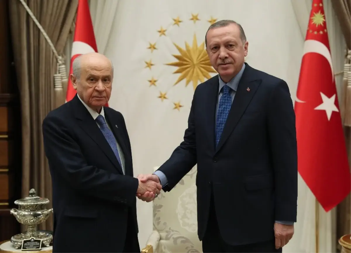 Erdoğan Bahçeli\'yle Görüştü