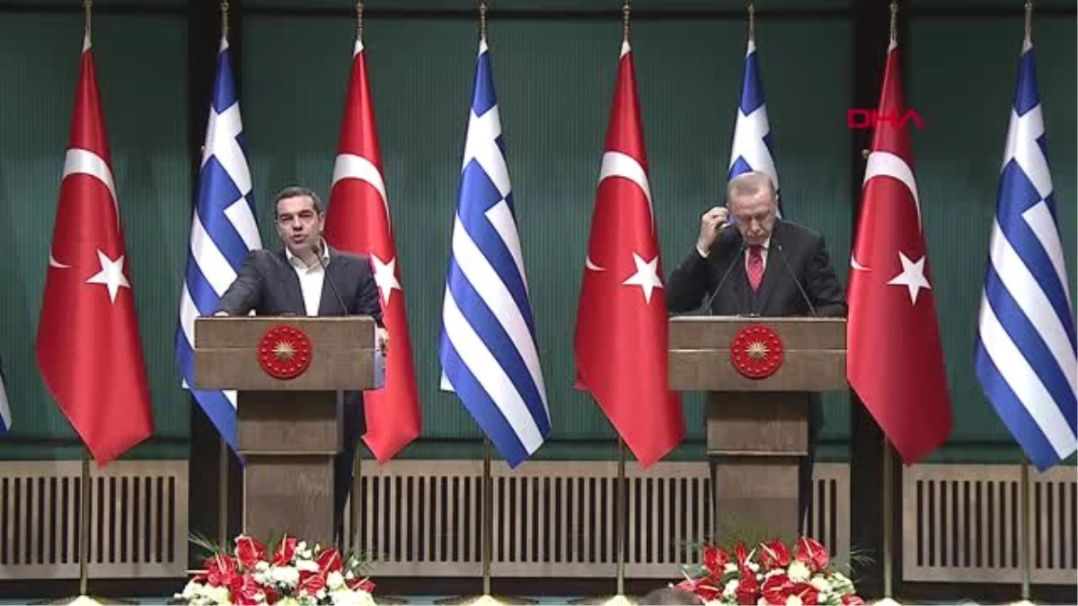Erdoğan ve Çipras\'tan Ortak Basın Toplantısı 2