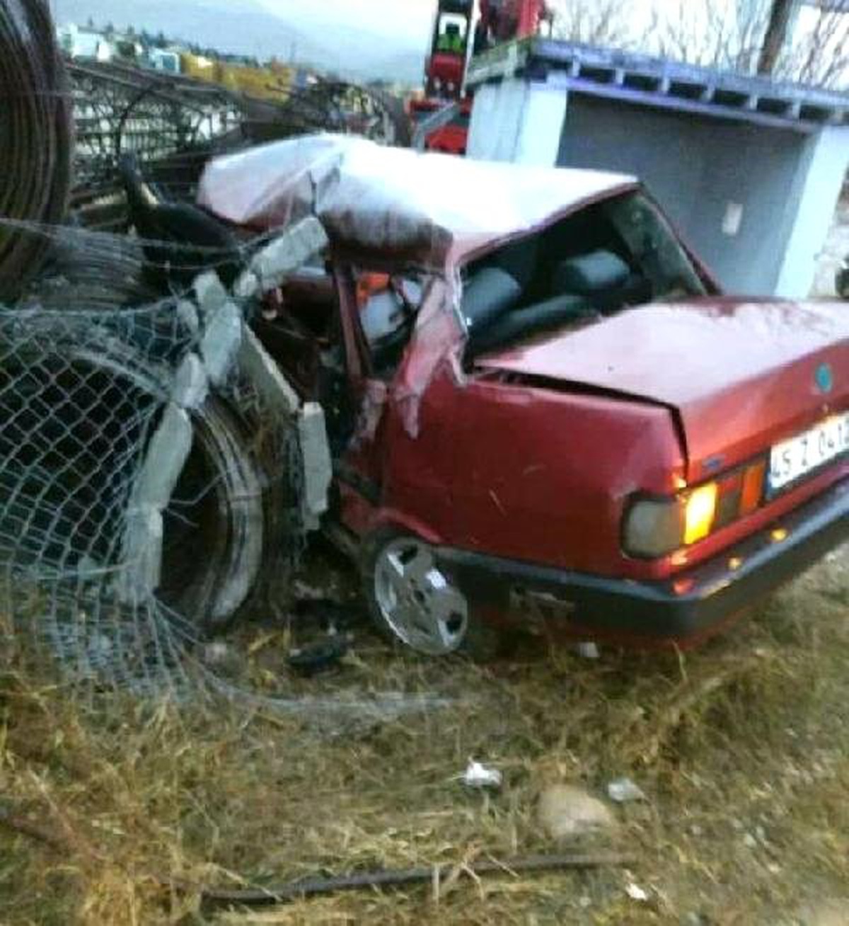 Güvenlikçiler İşe Giderken Kaza Yaptı: 1 Ölü, 1 Yaralı