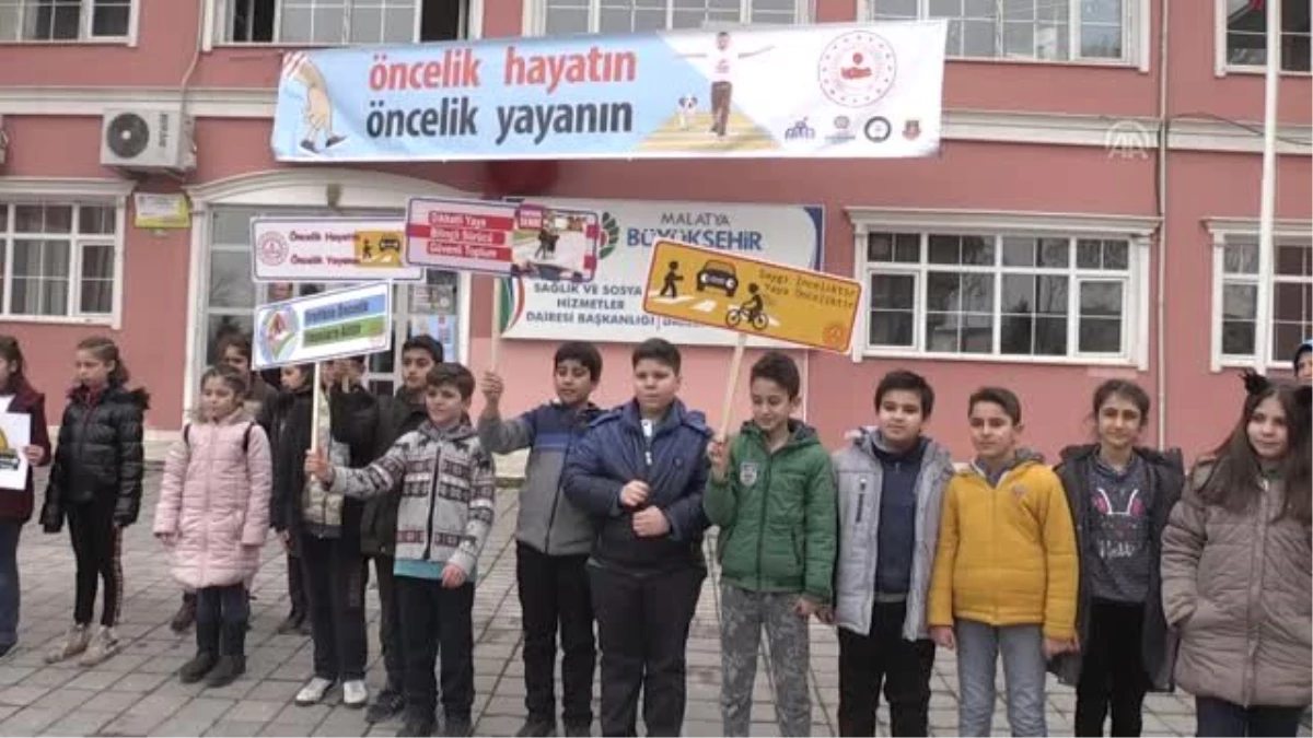 Öncelik Hayatın, Öncelik Yayanın" Kampanyası - Malatya/erzurum