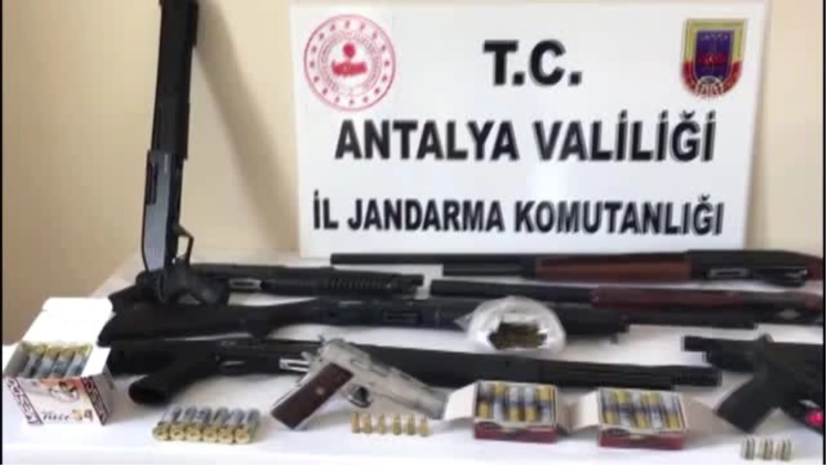 Alanya\'da Silahlı Suç Örgütüne Yönelik Operasyon