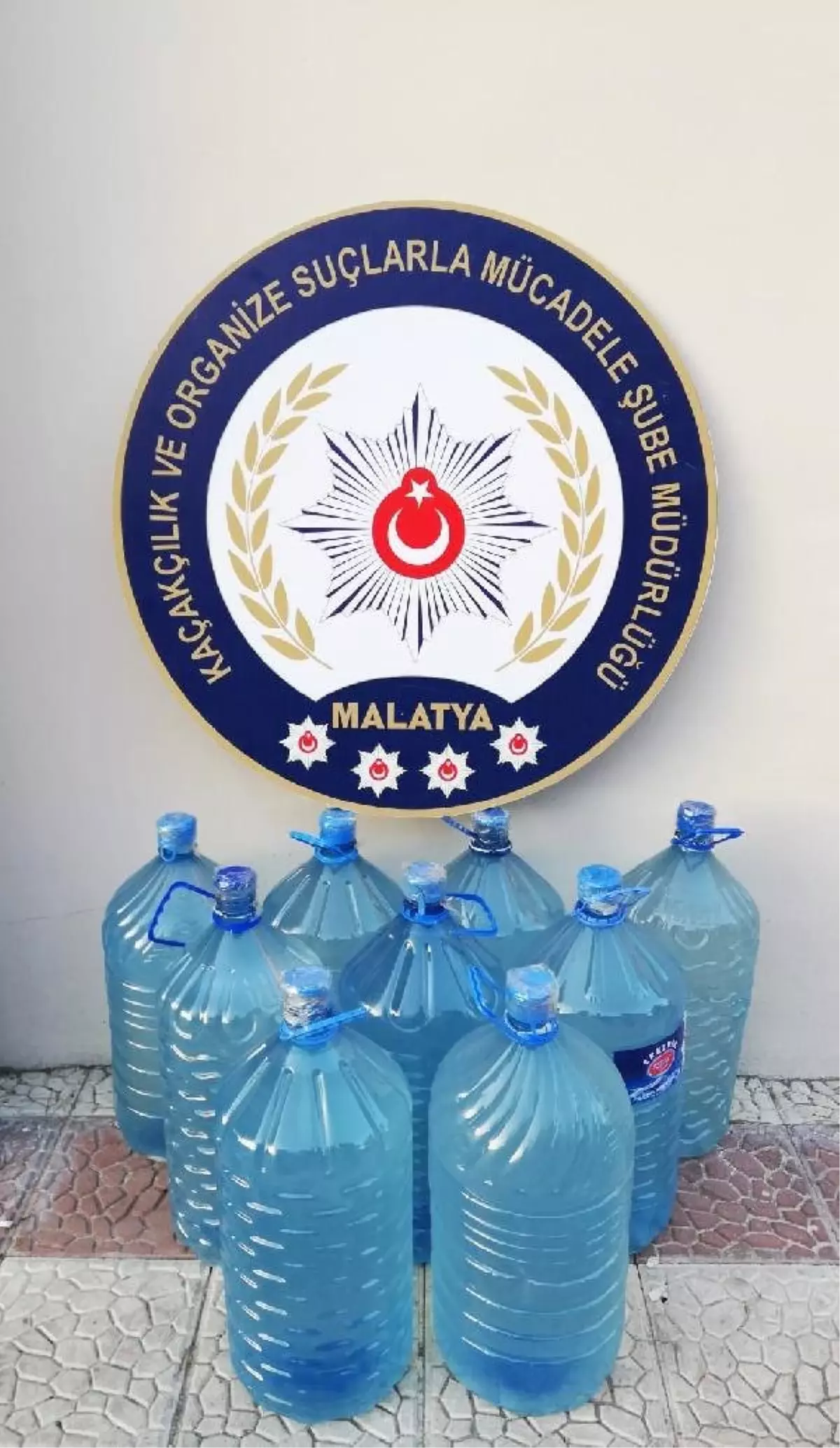 Malatya\'da 171 Litre Kaçak İçki Ele Geçirildi