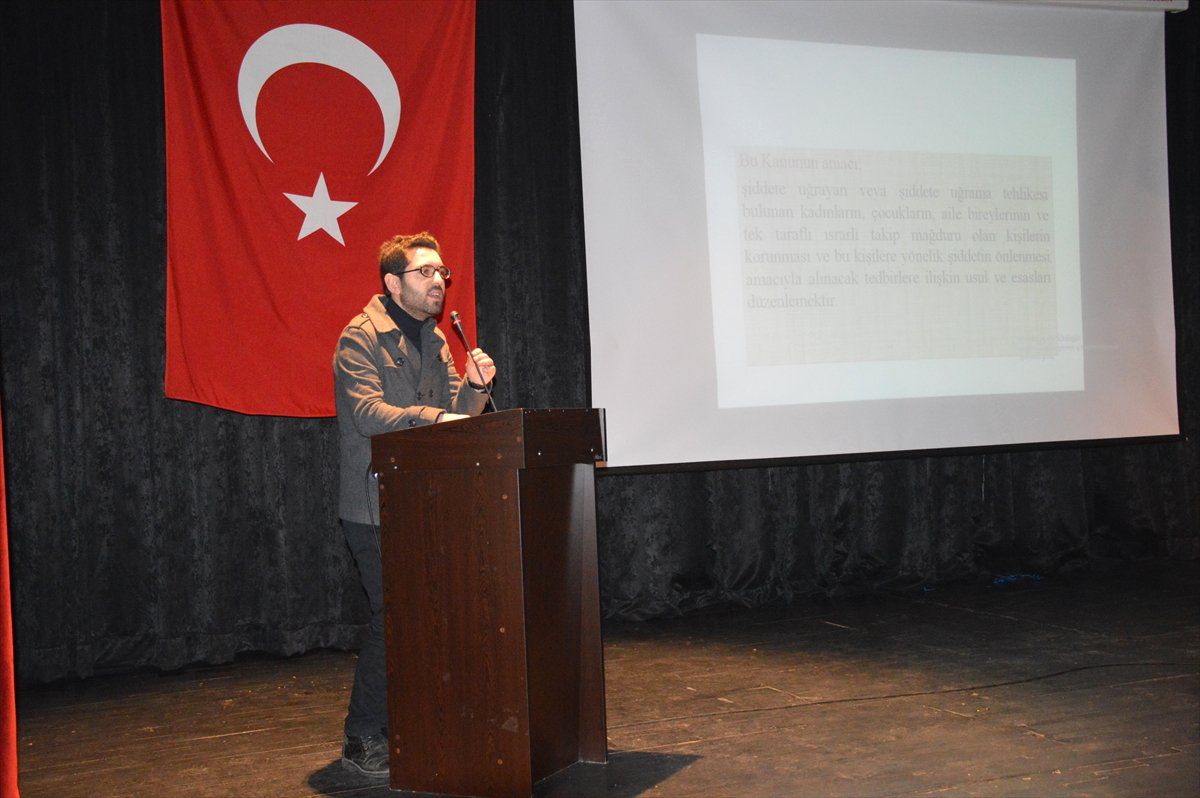 Malazgirt\'te "Kadına Şiddete Hayır" Semineri