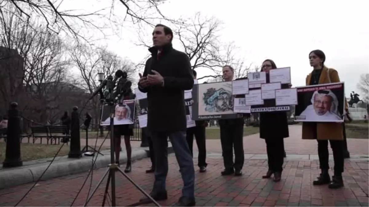 Beyaz Saray Önünde "Kaşıkçı" Protestosu - Washıngton