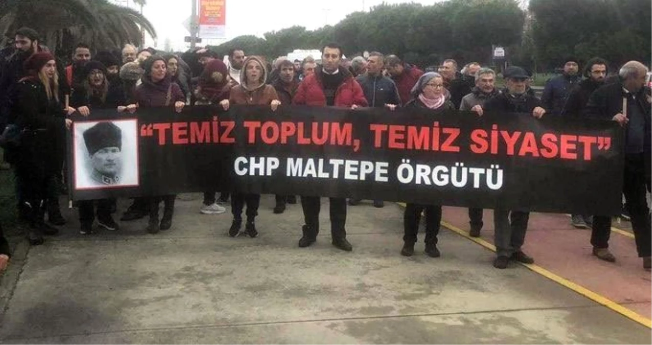 Kılıçdaroğlu Maltepe\'de Hemşehrisini Aday Gösterdi, İlçe Örgütü Ankara\'ya Doğru Yürüyüşe Geçti