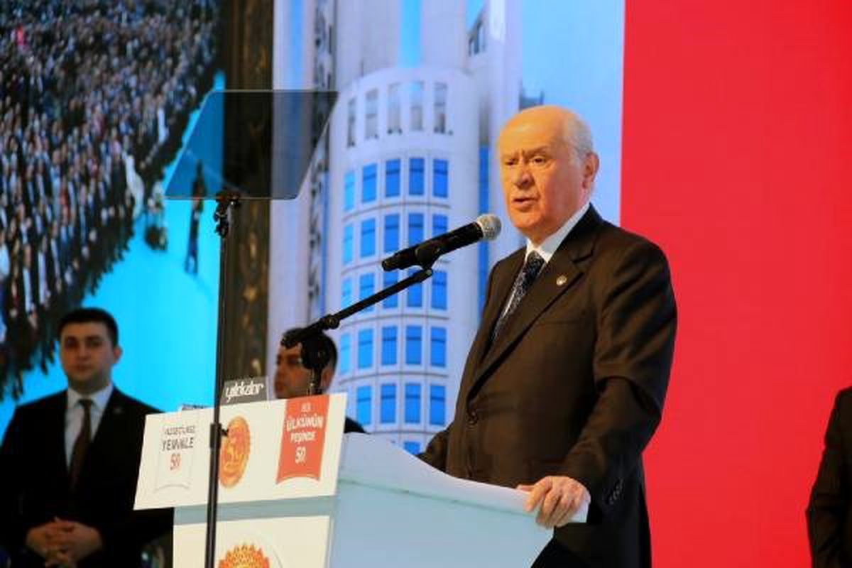 Bahçeli\'ye Çanakkale Savaşı\'nda Kullanılan Tüfek Hediye Edildi (2)