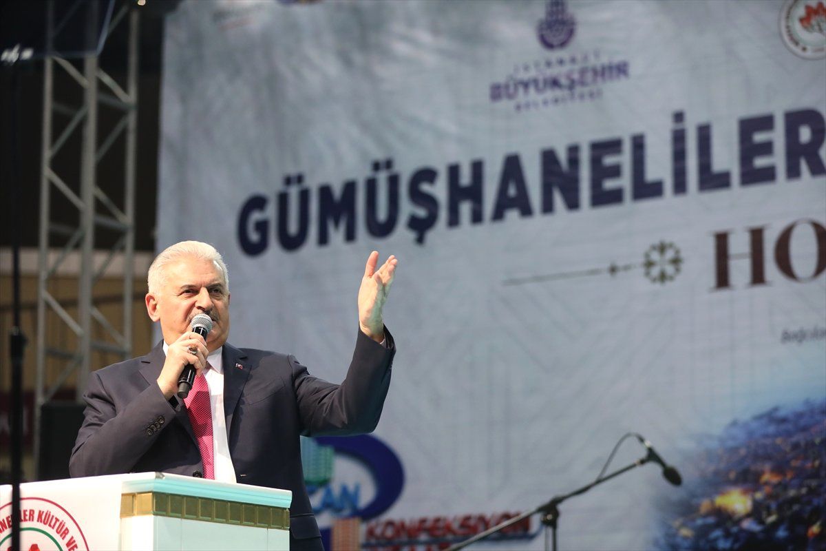 Binali Yıldırım, Gümüşhanelilerle Buluştu