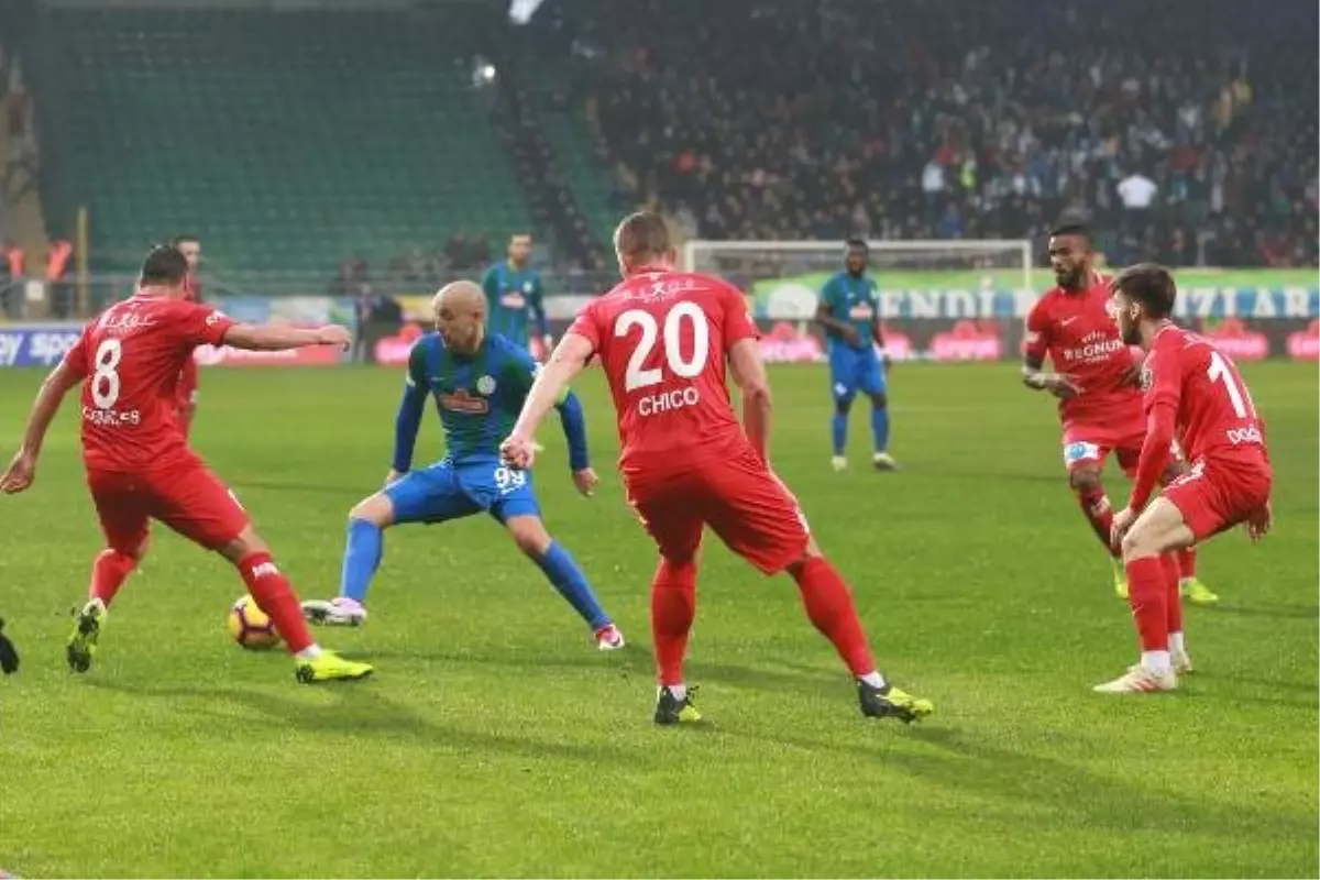 Çaykur Rizespor - Antalyaspor: 1-1