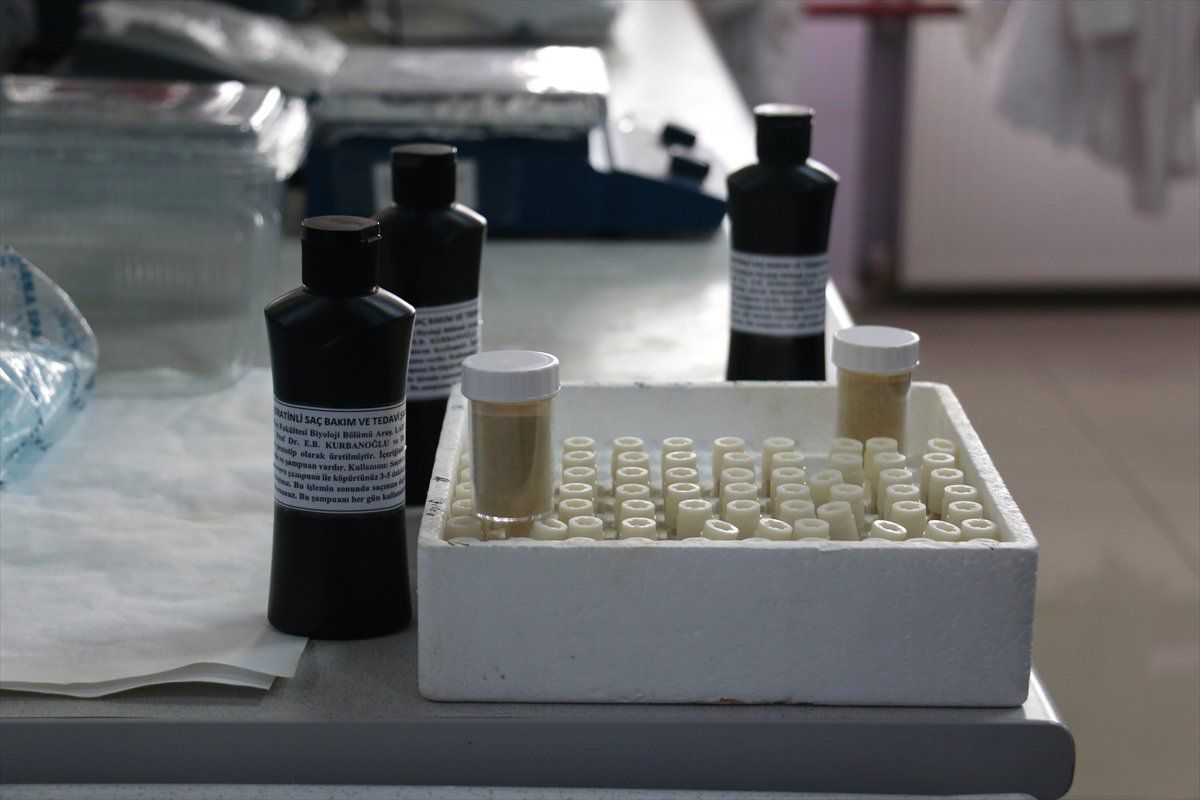Erzurum\'da Yerli "Nano-keratin" Üretildi