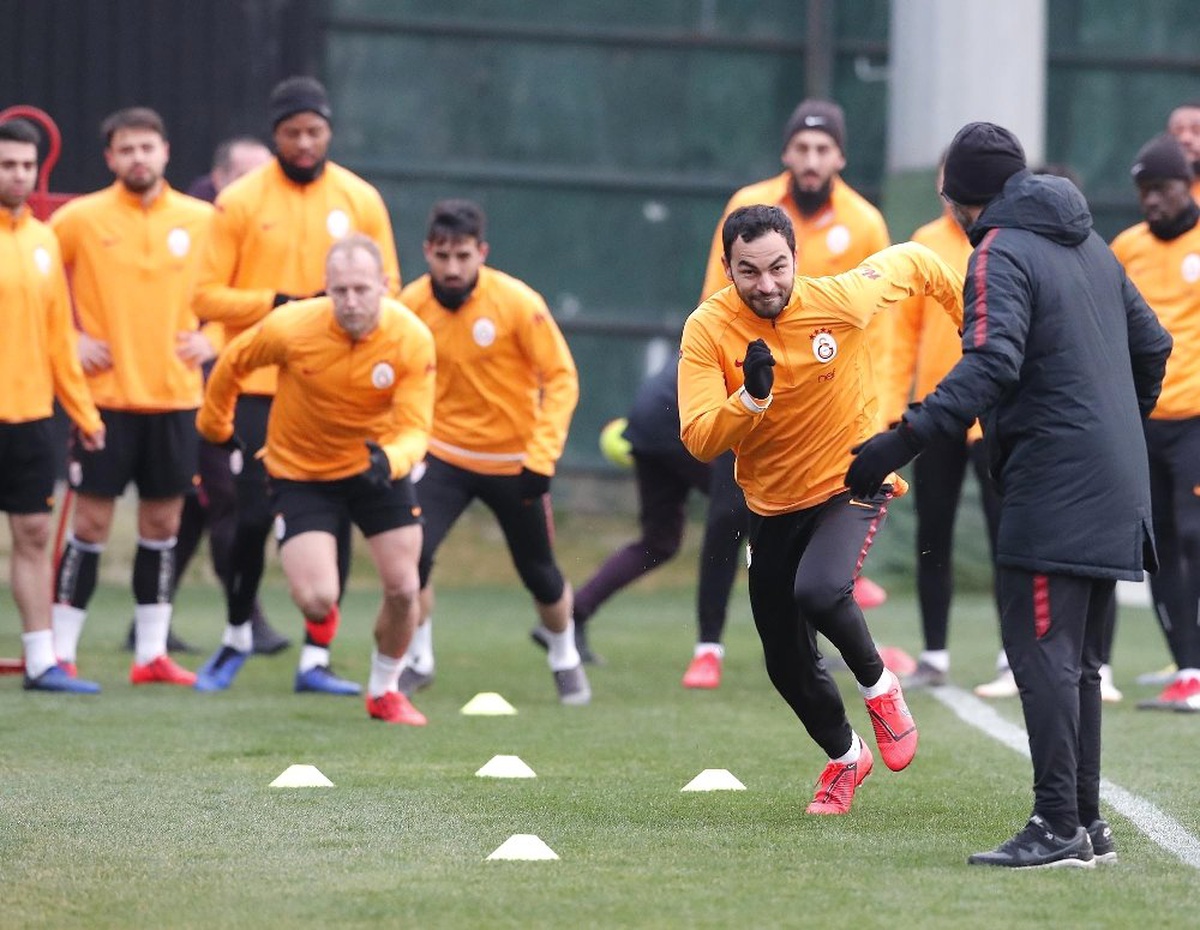 Galatasaray Trabzonspor Maçı Hazırlıklarını Tamamladı