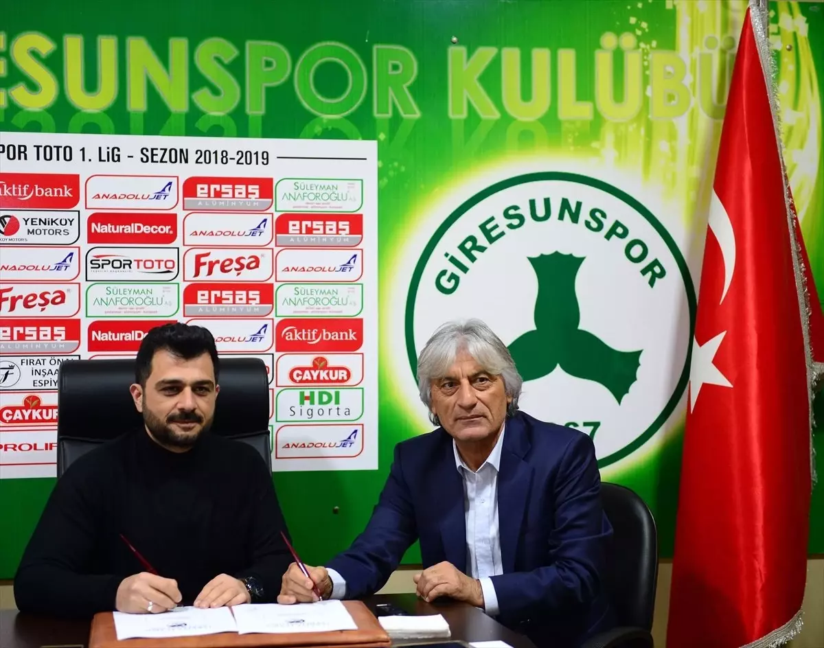 Giresunspor, Kemal Kılıç ile Sözleşme İmzaladı