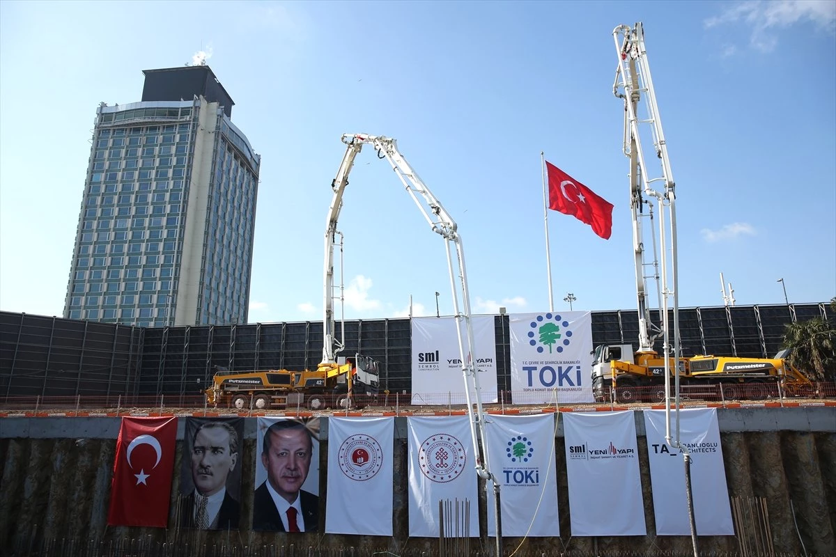 Atatürk Kültür Merkezi Temel Atma Töreni