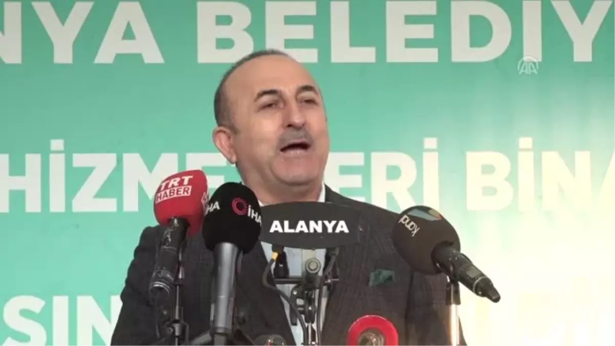 Çavuşoğlu: "Bizim İttifakımız Sırtını Kandil\'e Dayayanlarla Değildir"