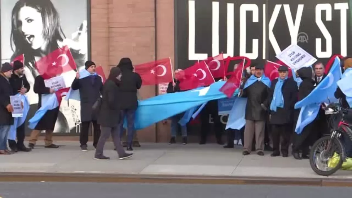 New York\'ta Doğu Türkistan Protestosu - New