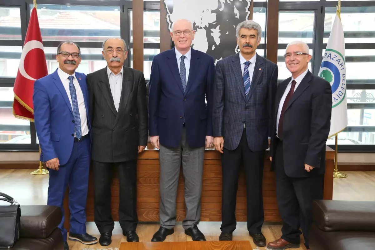 Başkan Ebetürk\'ten Kazım Kurt\'a Destek Ziyareti