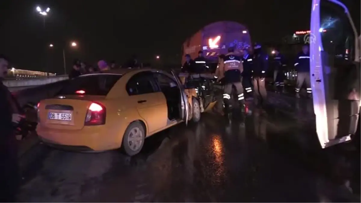 Başkentte Trafik Kazası: 3 Yaralı - Ankara