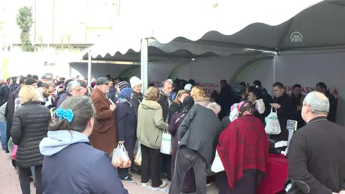 Bayrampaşa\'da Tanzim Satışları Başladı