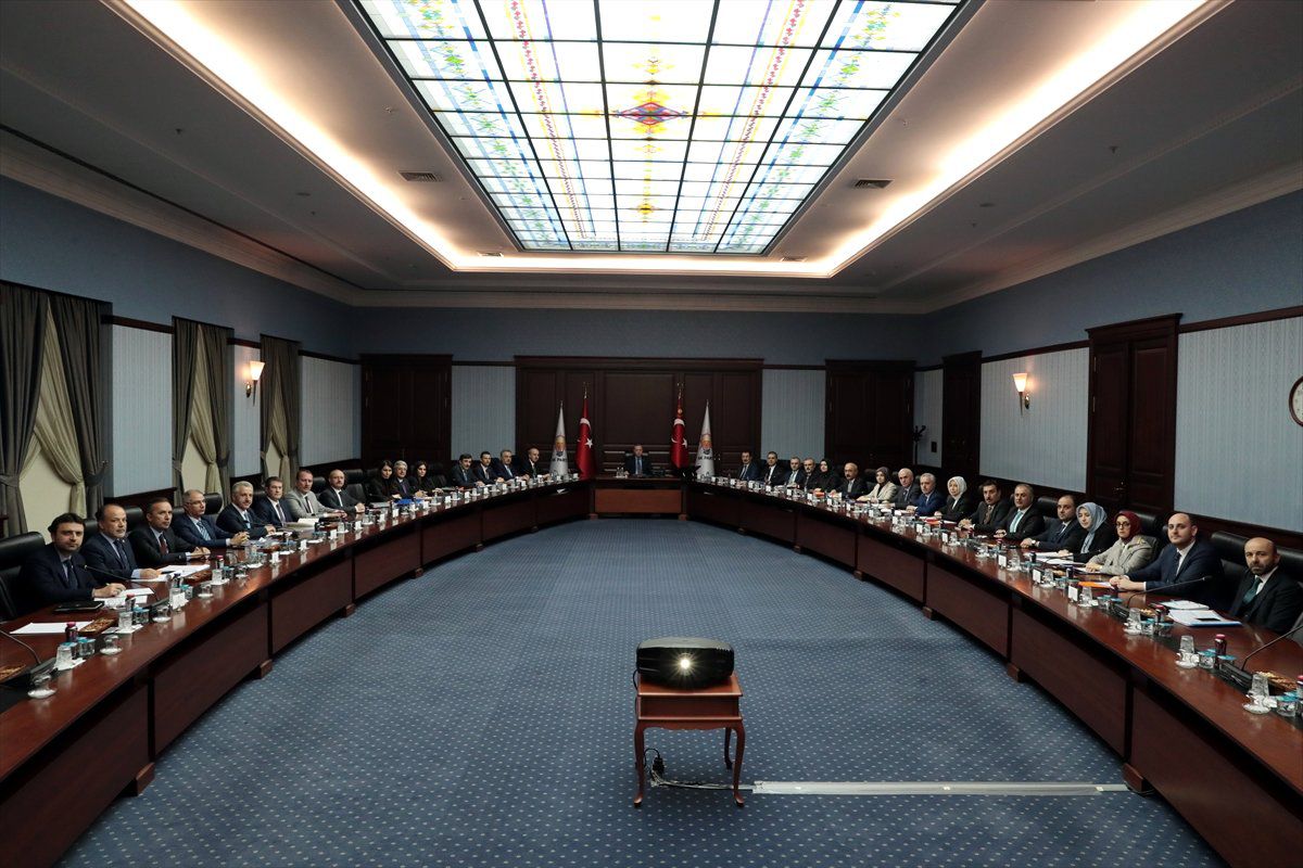 Cumhurbaşkanı Erdoğan, Ankara Seçim İşleri İnceleme ve Onaylama Komisyonu Başkanlığı Toplantısı\'na...
