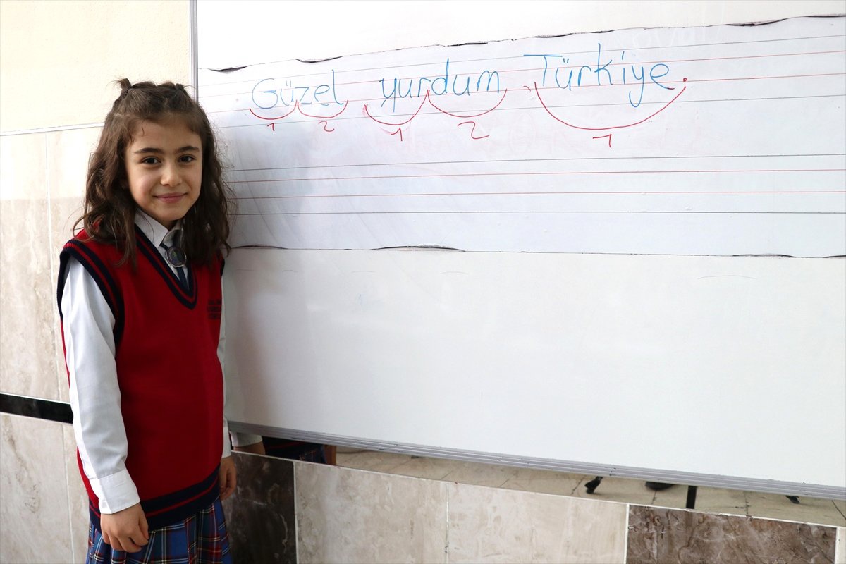 Elazığlı Öğrencinin "Türkiye" Hassasiyeti