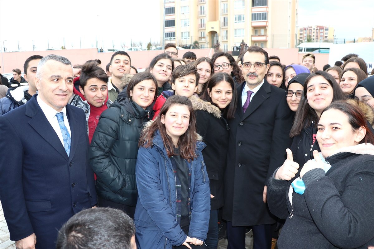 Enerji ve Tabii Kaynaklar Bakanı Fatih Dönmez, Kırklareli\'nde
