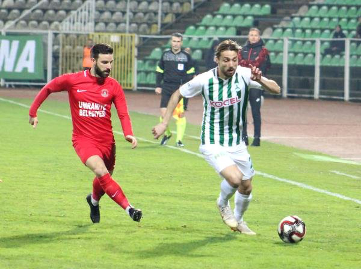 Giresunspor-Ümraniyespor: 1-1